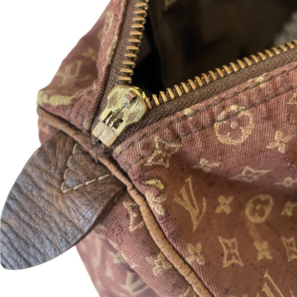 Authentic Louis Vuitton Denim Mini Lin Monogram Speedy 30 - Picture 7 of 8